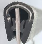 VE Kantenschutzprofil 1-4,5mm schwarz